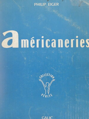 cover image of Américaneries